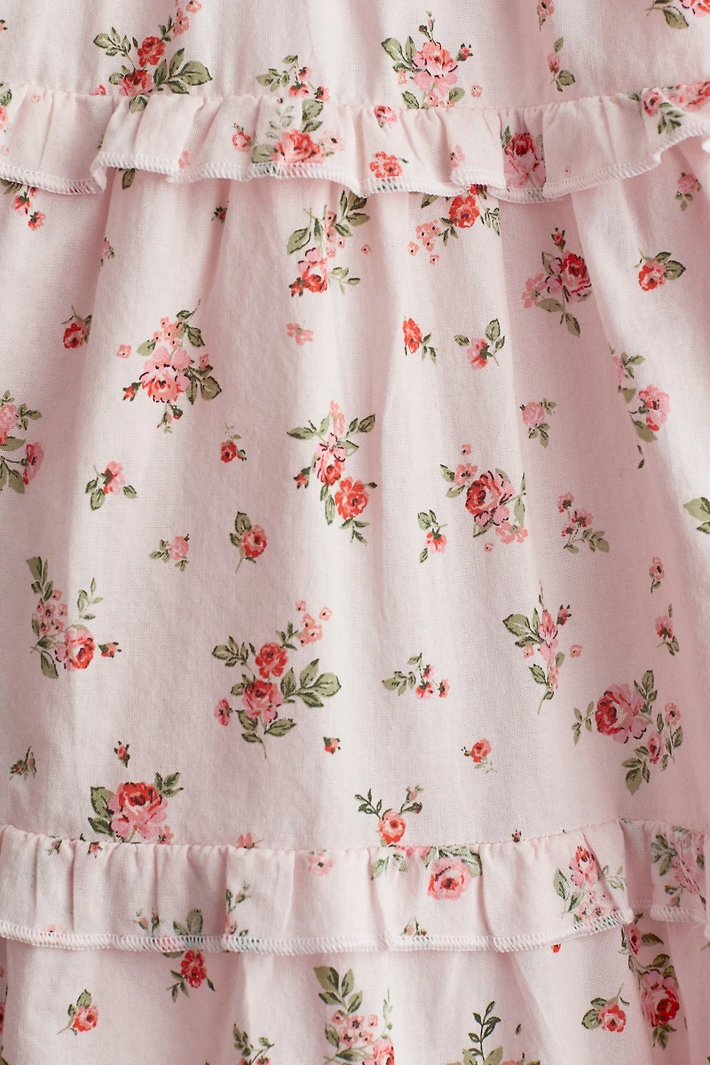 Tiered Cotton Dress