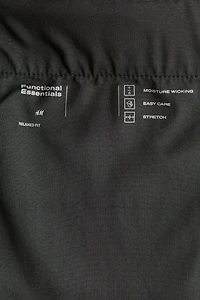 Easy Care Loose-Fit Linen-Blend Pants