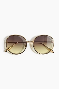Lunettes de soleil rondes