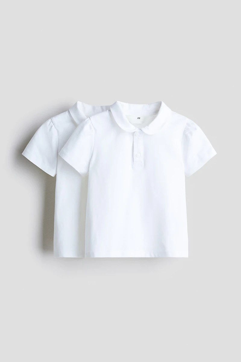 2-pack Cotton Polo Shirts