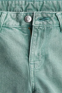 Frayed Denim Shorts