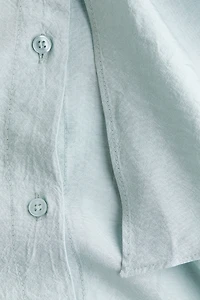 Scarf-Detail Shirt