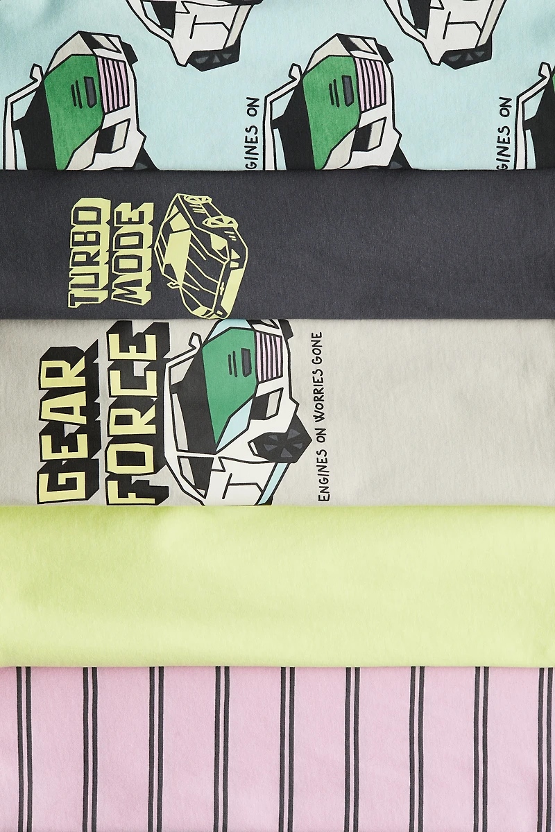 5-pack Jersey T-shirts