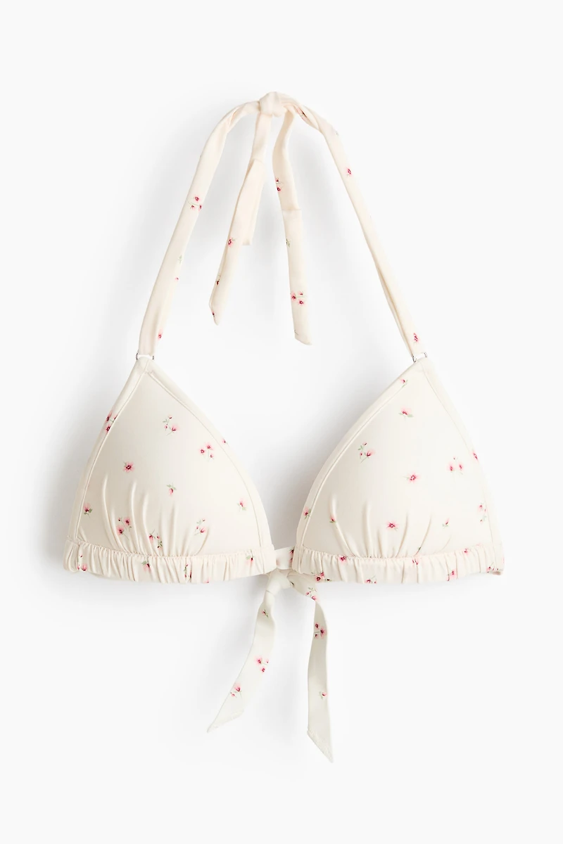 Haut de maillot triangle push-up