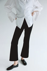 MAMA Pantalon évasé en interlock
