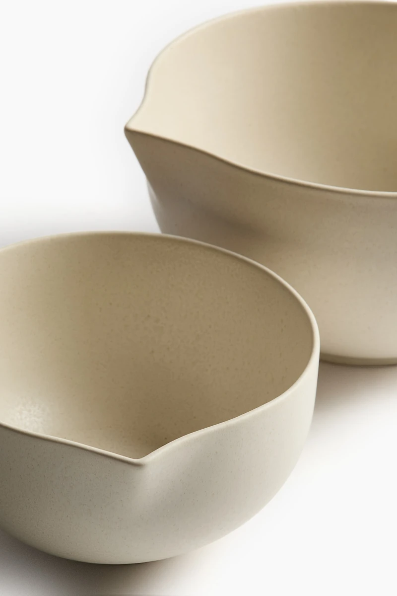 2-Pack Reactive-Glaze Mixing Bowls