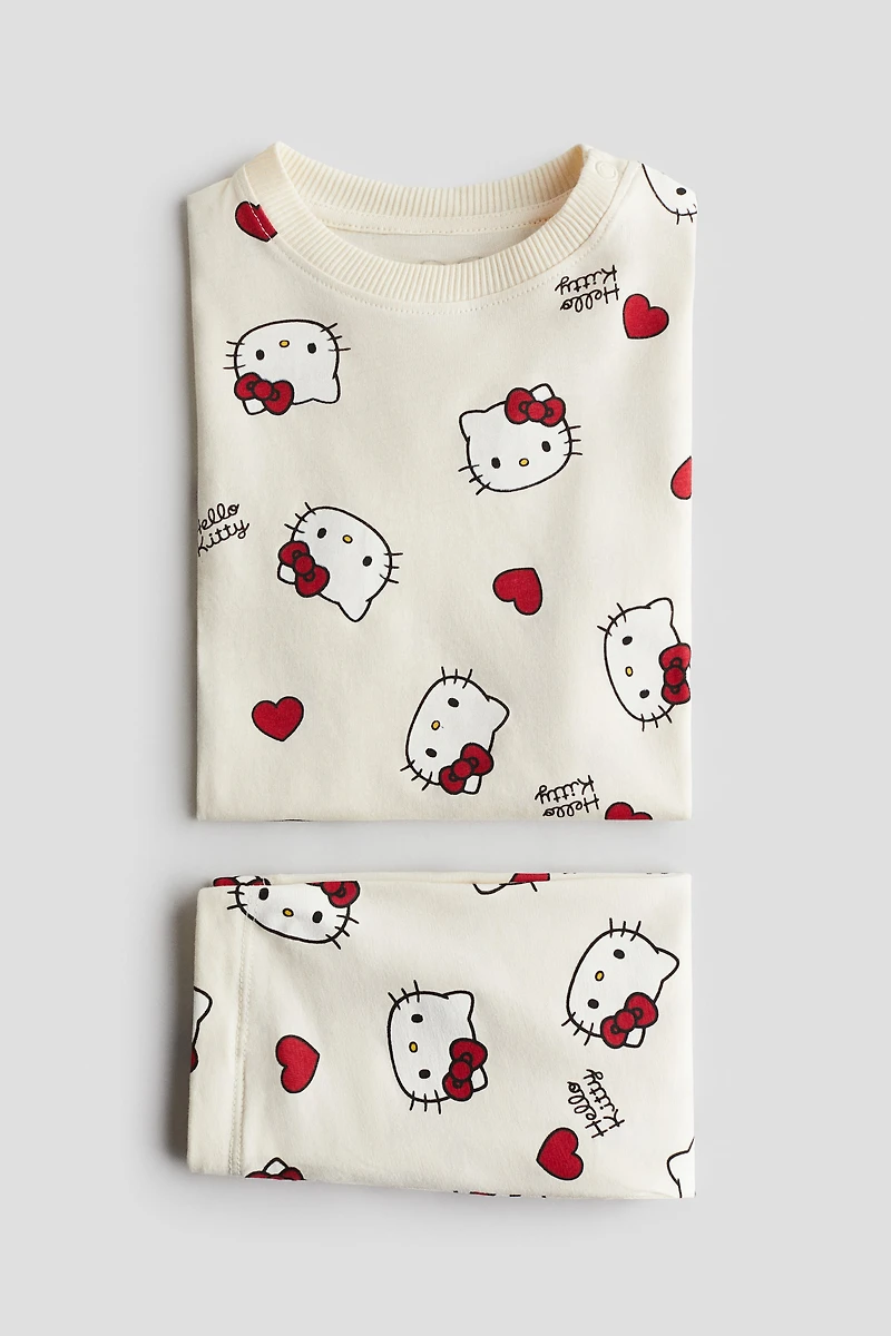 2-Piece Printed Cotton Set