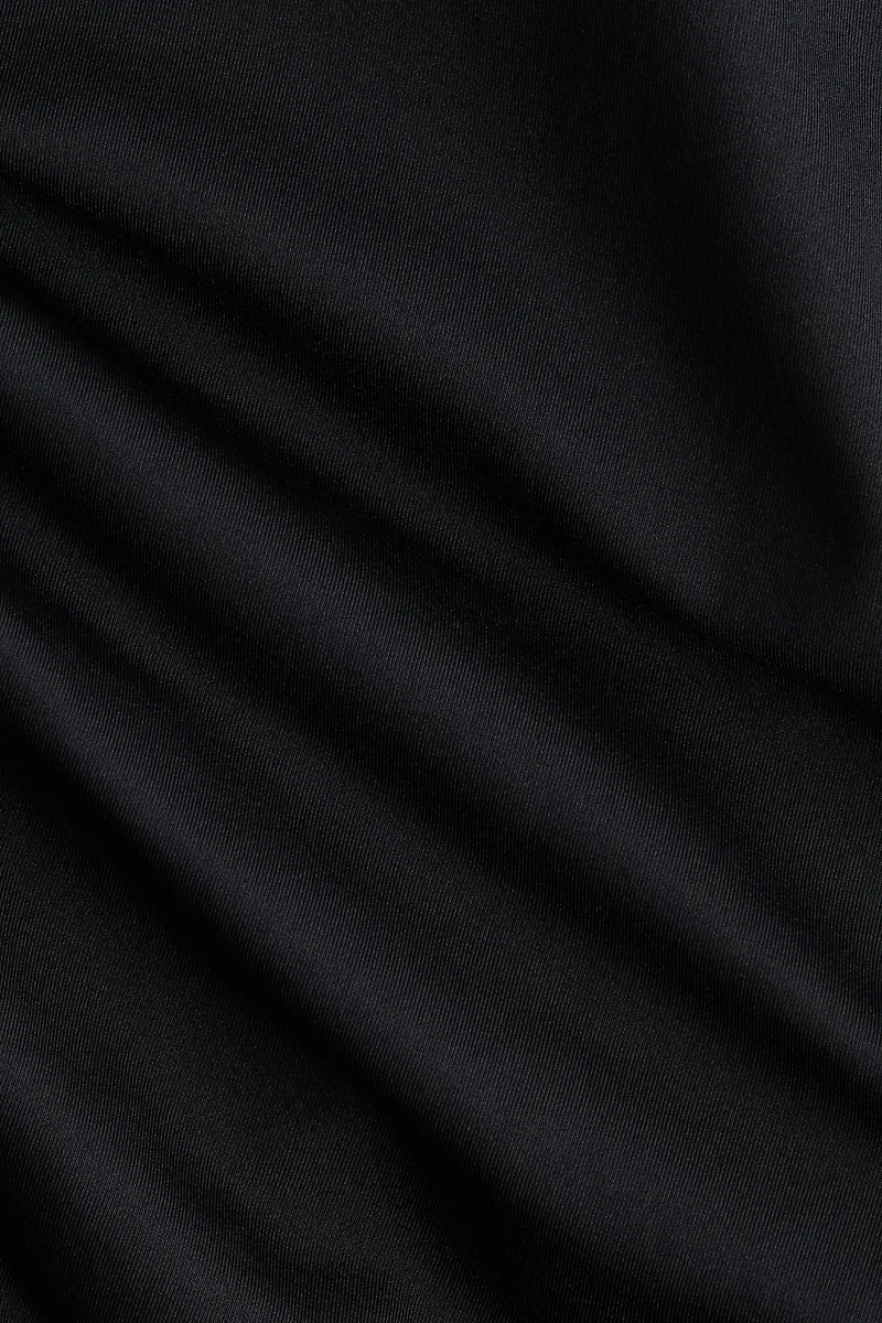 Padded-Cup High-Leg Swimsuit