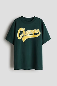 Printed Cotton T-Shirt