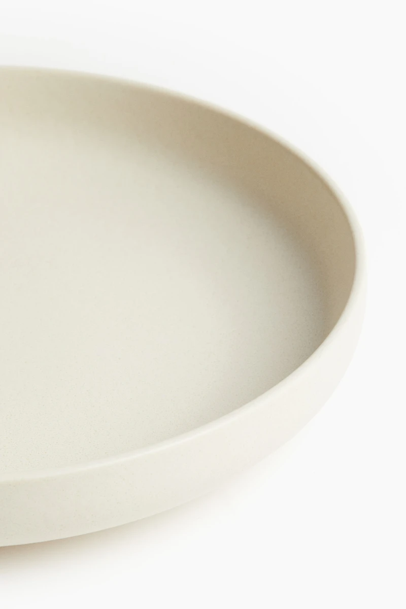 Bol en grès cérame avec glaçure réactive