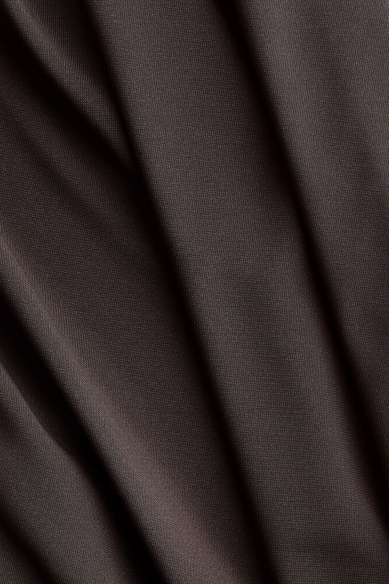 Jupe midi à effet drapé