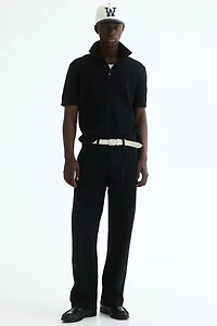 Regular-Fit Knit Polo Shirt