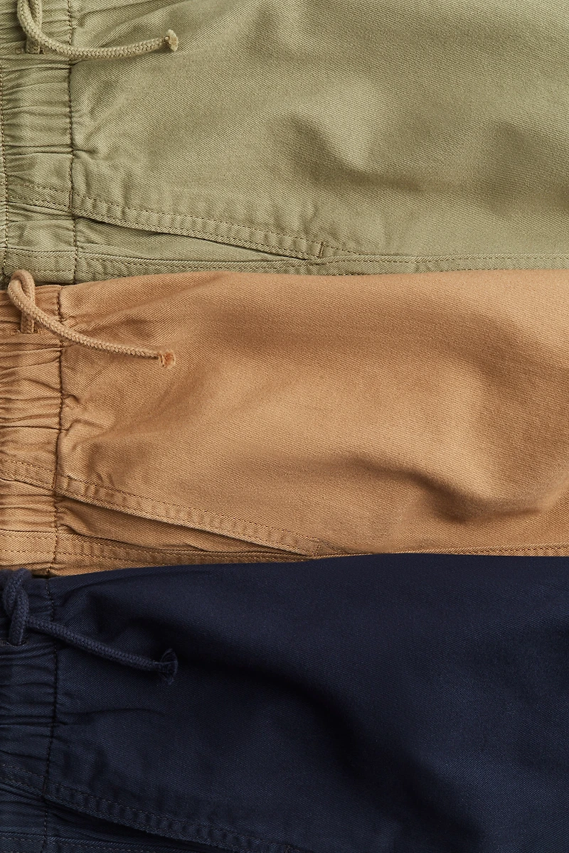 3-pack Cotton Joggers