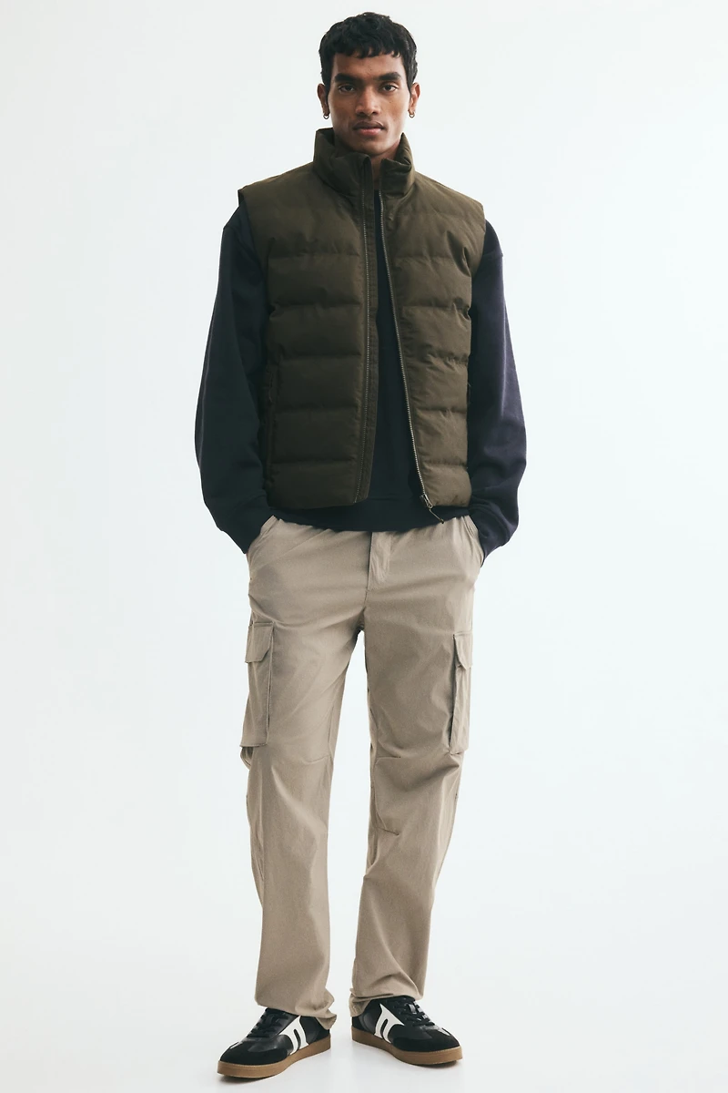 Windproof & Water-Repellent Puffer Vest