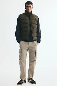 Windproof & Water-Repellent Puffer Vest