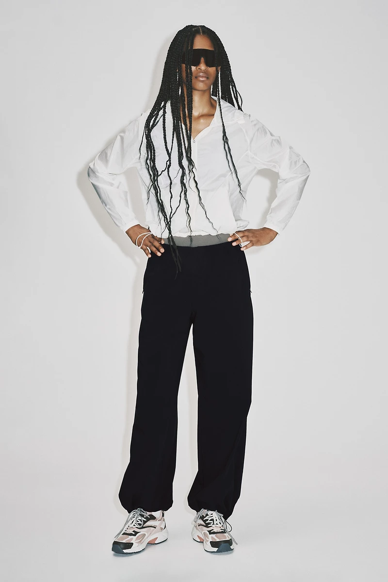 Pantalon de survêtement décontracté en nylon