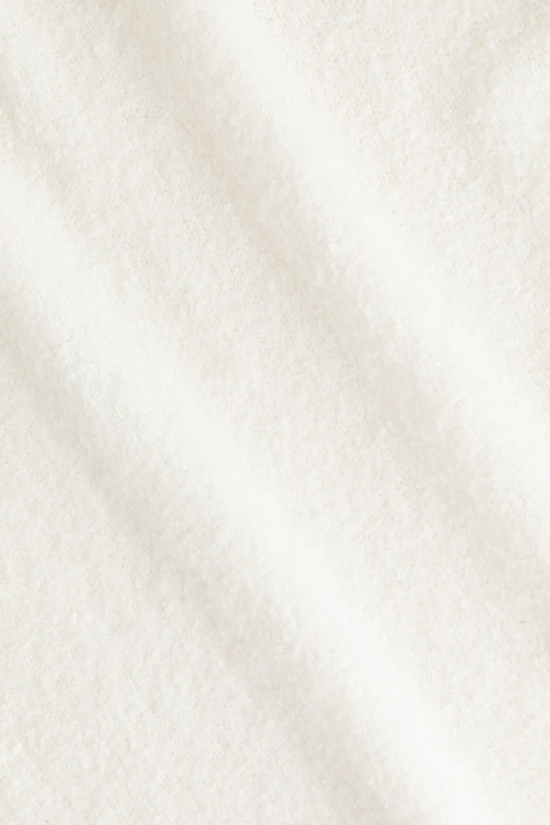 Hooded Wool-Blend Dress