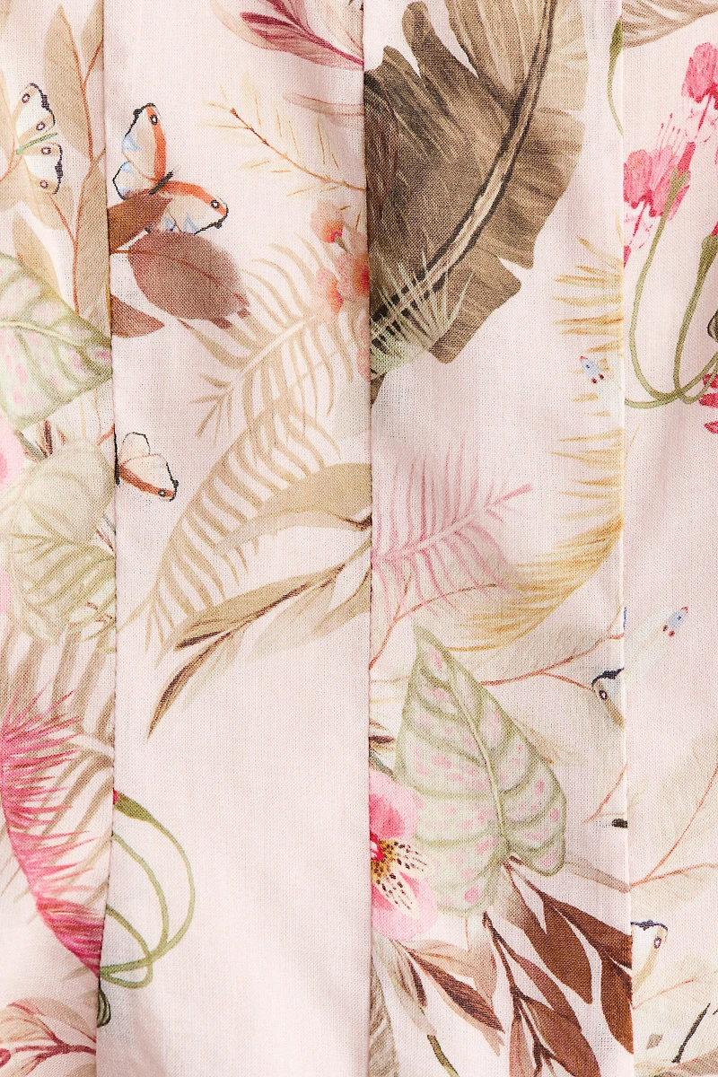 Tie-Strap Viscose-Blend Top