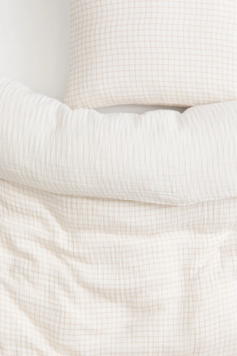 Muslin Twin Duvet Cover Set