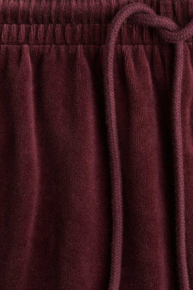 Velour Shorts
