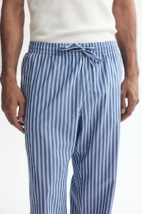 Relaxed-Fit Poplin Pants