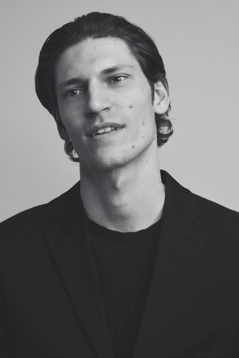 Regular-Fit Single-Breasted Jacket