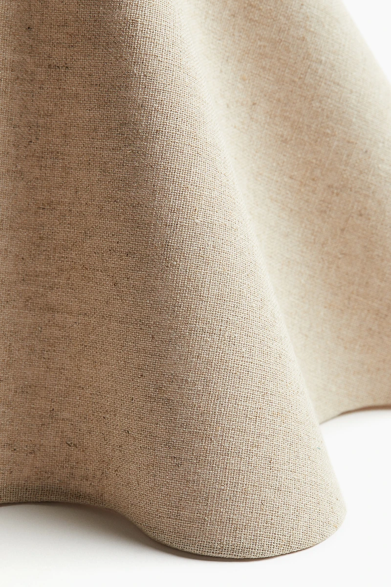 Abat-jour en lin mélangé