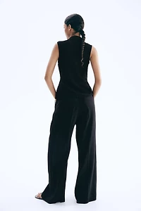 Textured Jersey Vest