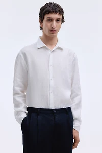 Slim Fit Linen Shirt