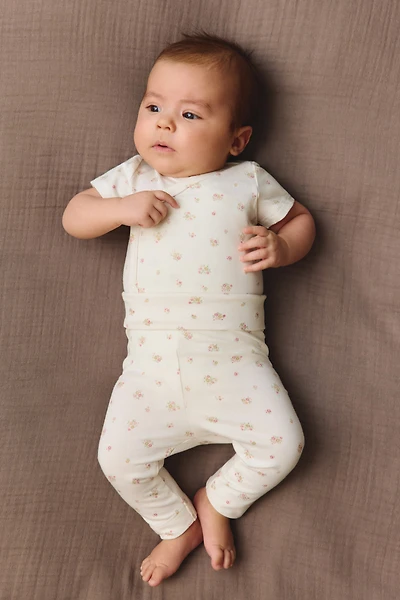 Lot de 2 leggings en jersey coton