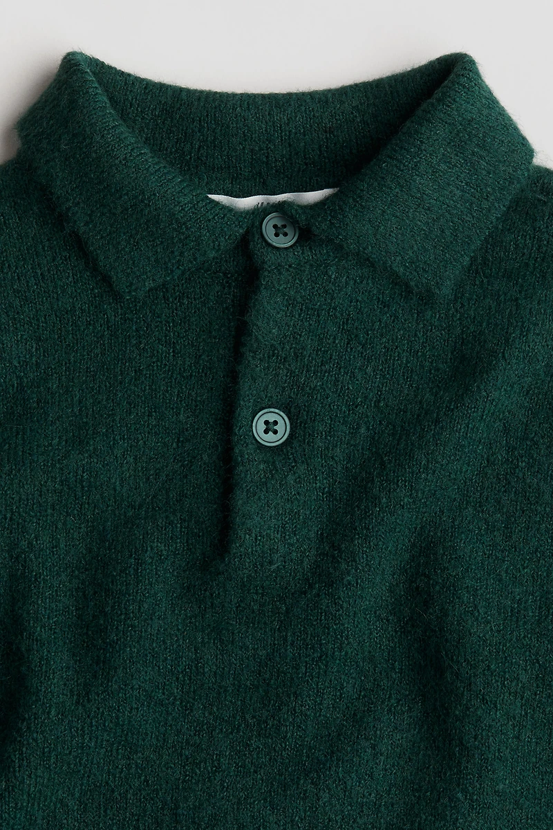Knit Polo Shirt