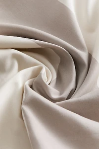 Taie d'oreiller en satinette de coton