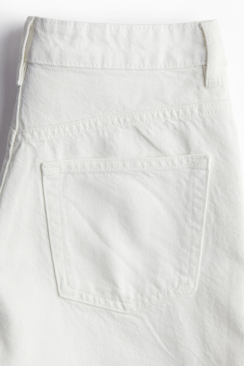 High Denim Shorts
