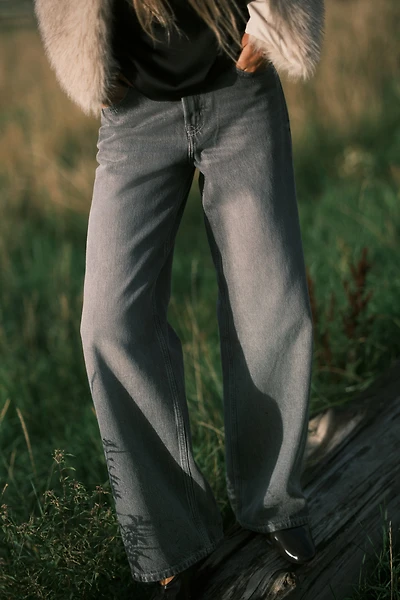 Jean ample taille haute