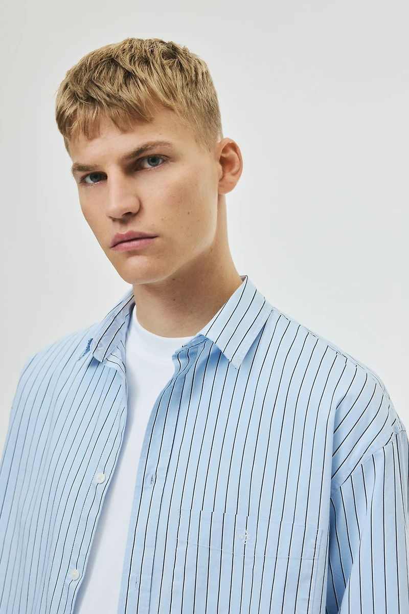 Loose-Fit Poplin Shirt