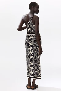 Cutout One-Shoulder Dress