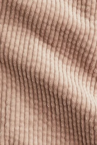 Salopette en velours côtelé