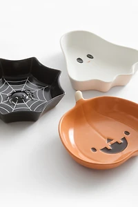 3-Pack Porcelain Halloween Bowls