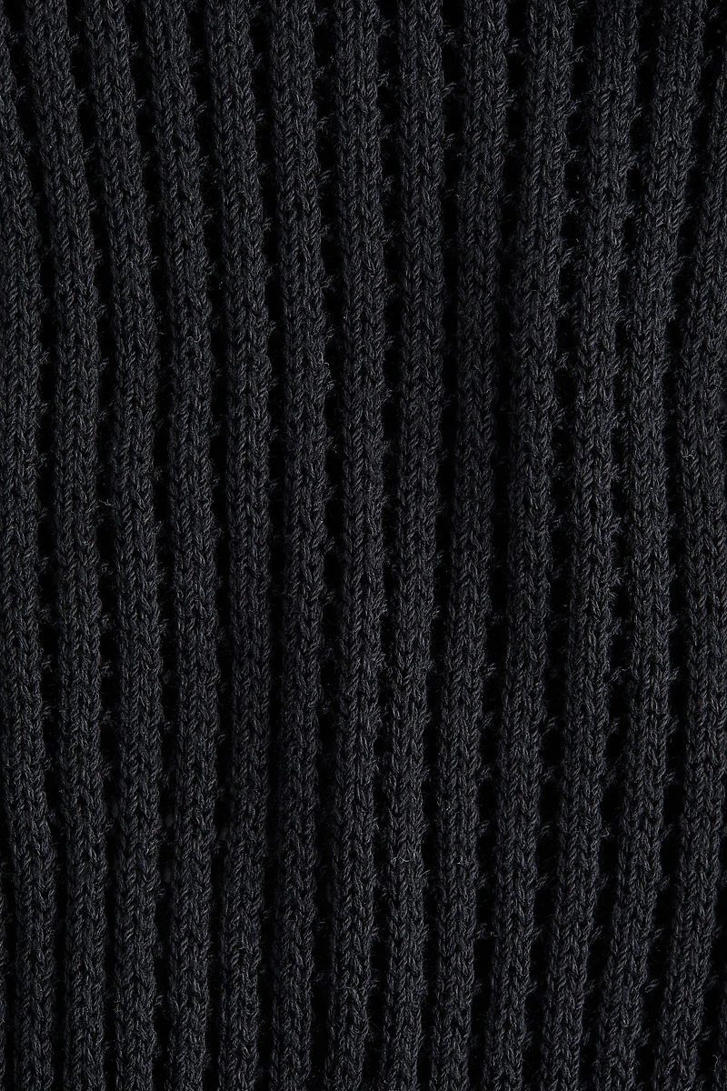 Pointelle-Knit Beach Dress
