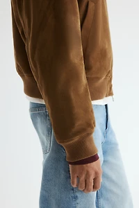 Jacket with Teddy Fleece Collar