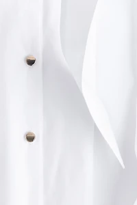 Tie-Belt Shirt Dress