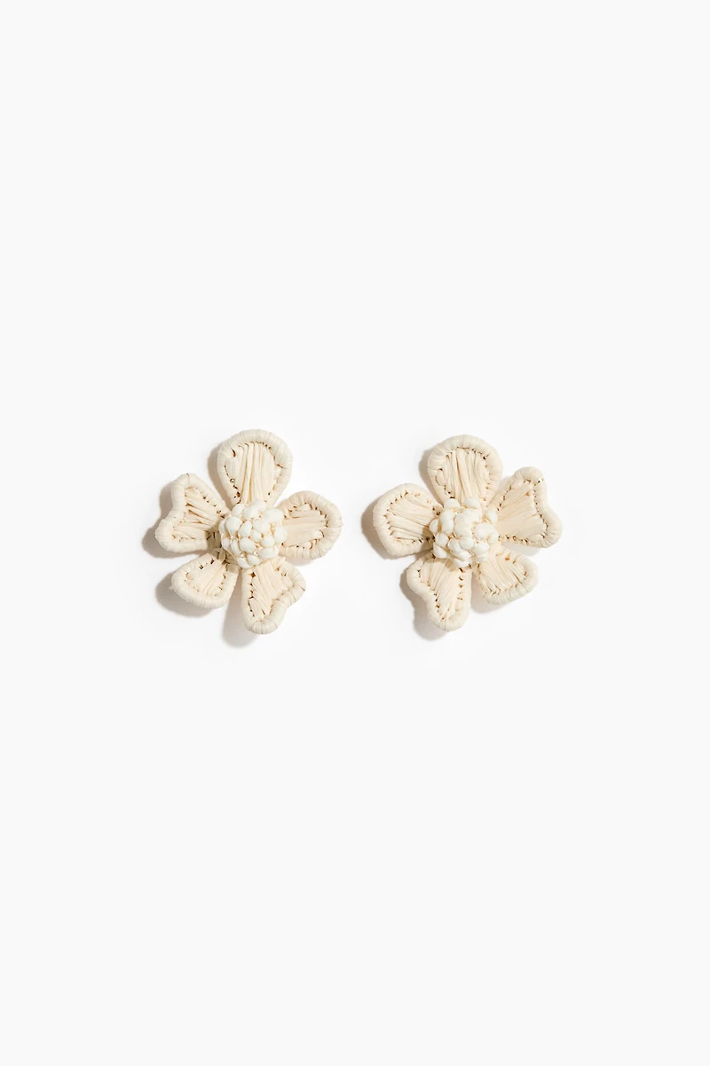 Flower-Shaped Earrings