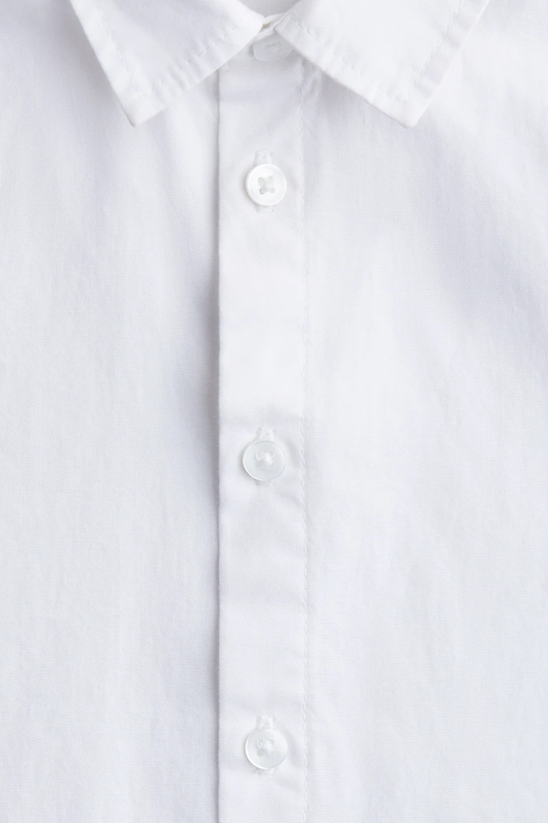 Cotton Poplin Shirt