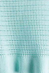 Cotton-Knit Strappy Top