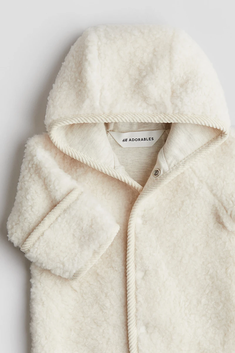 Wool Teddy Bunting Suit