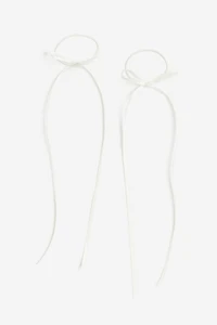 Lot de 2 élastiques à cheveux avec nœud