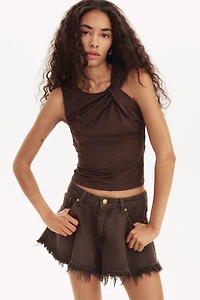 Twist-Detail Tank Top