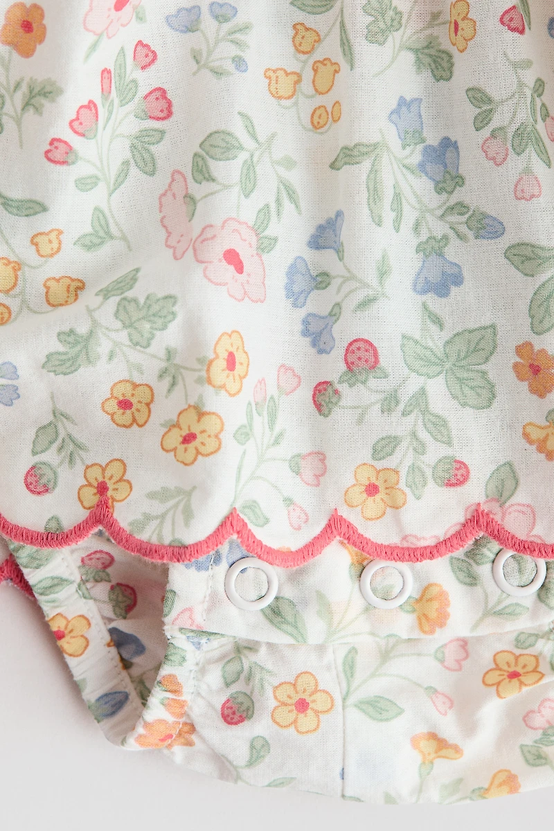 Robe une pièce en coton