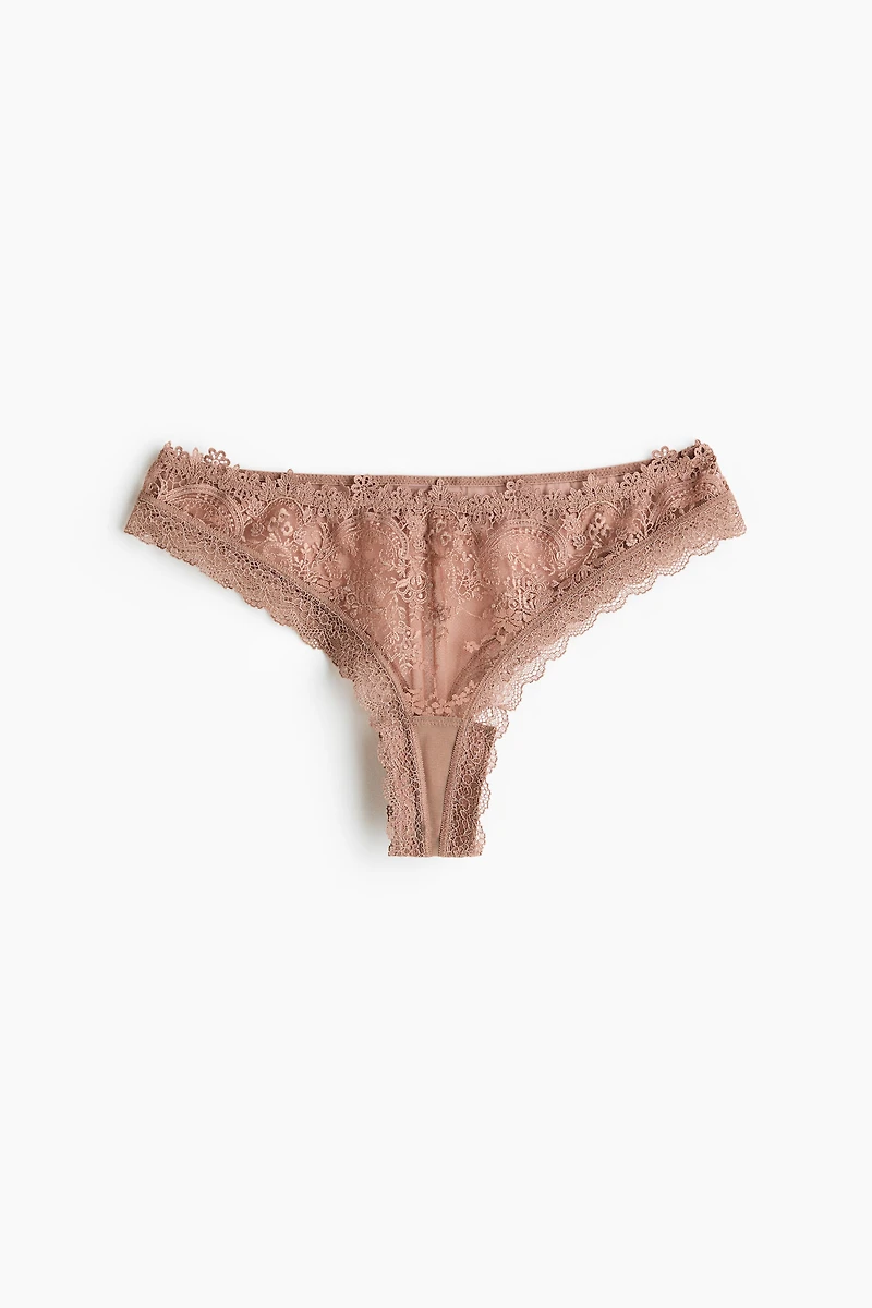 Embroidered Brazilian Briefs