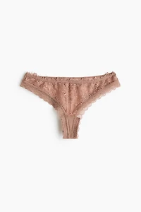 Embroidered Brazilian Briefs